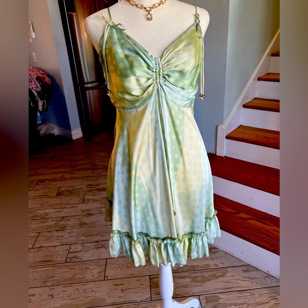 Silky slip dress